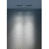 7,5W LED įleidžiamas šviestuvas KURA X3, juodas, 3000K, 52°