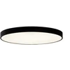 76W + 10,5W LED lubinis šviestuvas LISBOA, juodas, 3000/4000K, dimeriuojamas, P3851270NDP