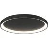 77W LED lubinis šviestuvas GRACE, juodas, 2700/3000/4000K, P3848372N