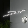 Ideal Lux Pakabinamas šviestuvas Oracle Slim Sp D150 Round 3000K Dali Bk