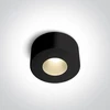 Lubinis šviestuvas 7W LED cilindro formos šviestuvas, juodas, 3000K, 12107V/B/W