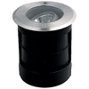 7W LED įleidžiamas į žemę lauko šviestuvas, plieno sp., 3000K, IP67, E360