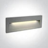 7W LED įleidžiamas sieninis lauko šviestuvas, pilkas, 3000K, 68068C/G/W