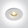 7W LED įleidžiamas šviestuvas, baltas, 2700/3000/4000K, IP65, 10107DFV/W/V