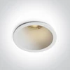 7W LED įleidžiamas šviestuvas, baltas, 3000/3500/4000K, 10107J/W/V