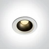 7W LED įleidžiamas šviestuvas, baltas, 3000/3500/4000K, 10107Z/W/V