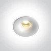7W LED įleidžiamas šviestuvas, baltas, 3000/3500/4000K, 10107DX/W/V