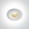 7W LED įleidžiamas šviestuvas, baltas, 3000/4000/5000K, 10107CA/W/V