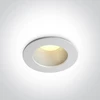 7W LED įleidžiamas šviestuvas, baltas, 3000/4000/5000K, 10107ED/W/V