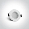 7W LED įleidžiamas šviestuvas, baltas, 3000K, 10107B/W/W