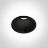 7W LED įleidžiamas šviestuvas, juodas, 3000/4000/5000K, 10107D/B/V