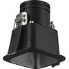7W LED įleidžiamas šviestuvas, juodas, 3000K, IP54, S349