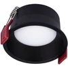 7W LED įleidžiamas šviestuvas MT 149 LED, juodas, 4000K