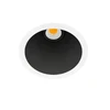 7W LED įleidžiamas šviestuvas SWAP S, baltos/juodos sp., 3000K