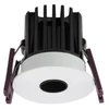 7W LED įleidžiamas šviestuvas XPIXEL, matinės baltos/juodos sp., 3000K
