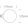 7W LED lemputė, dimeriuojama, E27, 2200K, 9G06RD/A/E