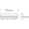 7W LED lemputė, GX53, matinė, 3000/4000/5000K, 9F07L/V