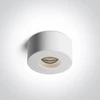 7W LED lubinis šviestuvas, baltas, 3000K, dimeriuojamas, 12107VA/W/W
