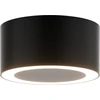 7W LED lubinis šviestuvas, juodas, 3000K, 25309