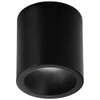 7W LED lubinis šviestuvas MANOR, juodas, CCT, IP44