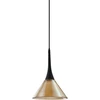 7W LED pakabinamas šviestuvas COCKTAIL, juodos/gintaro sp., 3000K, 353623