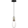 7W LED pakabinamas šviestuvas GEMMA, juodos/pilkos/rudos/baltos sp., 3000K, 4330800