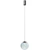 7W LED pakabinamas šviestuvas IRIDES, juodas, 2700K, 01-4082