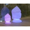 7W LED pastatomas lauko šviestuvas GOA 40, E27, A60, baltas, 6000K, IP65, parduodamas su lempute