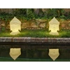 7W LED pastatomas lauko šviestuvas GOA 70, E27, A60, baltas, 6000K, IP65, parduodamas su lempute