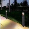 7W LED pastatomas lauko šviestuvas KARL, tamsiai pilkas, 3000K, IP65, 60cm, 4320900