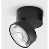 Lubinis šviestuvas 7W LED paviršinis šviestuvas SOL SURF MINI, juodas, 3000K, 45°