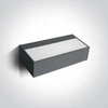 7W LED sieninis šviestuvas, antracito sp., 3000K, 67392/AN/W