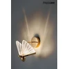 7W LED sieninis šviestuvas BUTTERFLY S, aukso sp., 3000K