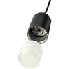 7W LED sieninis šviestuvas FLUSSO WALL 3, juodas, 3000K