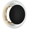 7W LED sieninis šviestuvas GLOSSY, juodos sp./skaidrus, 3000K, 4322100