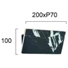 7W LED sieninis šviestuvas SELENA, juodas, 3000K, 4320200