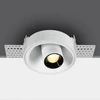 7W LED užglaistomas reguliuojamas šviestuvas, baltas, 3000K, 11107TTR/W/W