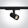 8/10/12W LED akcentinis šviestuvas į 3 fazių bėgelius, juodas, 3000/3500/4000K, 65670AT/B/V