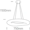 80W LED pakabinamas šviestuvas, baltas, 3000K, 63110C/W
