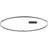 81W LED lubinis šviestuvas ORACLE SLIM, juodas, 3000K, 370316