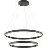 82W LED pakabinamas šviestuvas FEBE, juodas, 4000K, dimeriuojamas, 01-2898