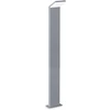 8,5W LED pastatomas lauko šviestuvas STYLE, pilkas, 4000K, IP54, 322353