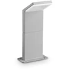 8,5W LED pastatomas lauko šviestuvas STYLE, pilkas, 3000K, IP54, 369648