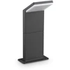 8,5W LED pastatomas lauko šviestuvas STYLE, antracito sp., 3000K, IP54, 364841