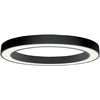 88W LED paviršinis lubinis šviestuvas RING, juodas, 3000K, DALI, 3915-0112-3-B-D3
