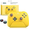 8Bitdo belaidis žaidimų pultas Ultimate 2 Bluetooth su RGB žiedu, TMR svirtelėmis ir programuojamais mygtukais, geltonas