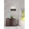 8W + 3W LED sieninis šviestuvas BROOK, baltas, 3000K, šviesos kampas 120°, skaitymo šviestuvėlio - 20°, su USB, 01-2983