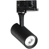 8W LED akcentinis šviestuvas į 3 fazių bėgelius FOX, juodas, 4000K, dimeriuojamas, 340852