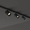 8W LED akcentinis šviestuvas į linijinės sistemos bėgelį DEVA, juodas, 4000K, reguliuojamas, 370149