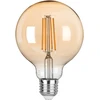 8W LED dekoratyvinė lemputė, gintaro sp., E27, 2500K